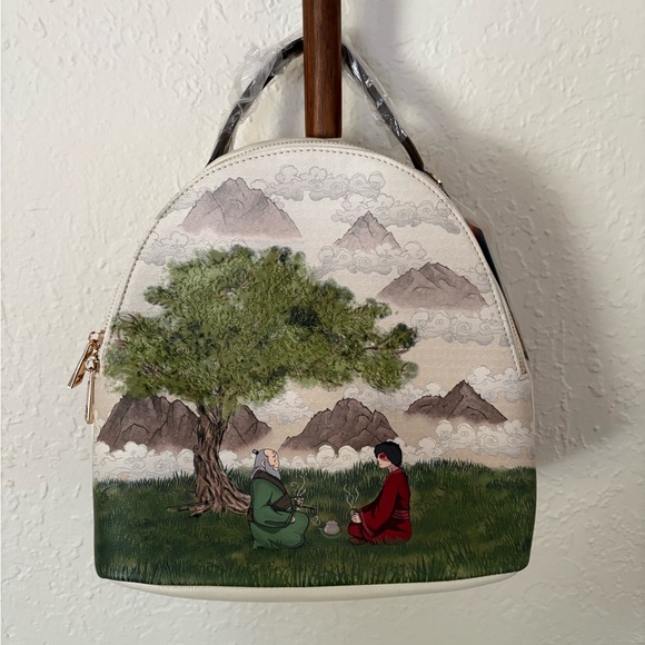 Avatar Cream Backpack with Scenic Design - Picture 3 of 4